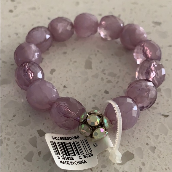 LOFT Jewelry - NWT Loft Purple Beaded Bracelet